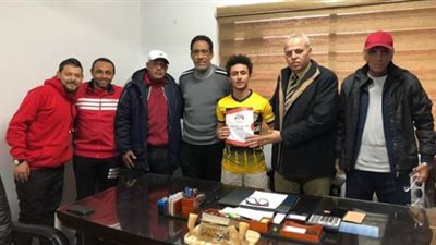 الإنتاج الحربي يبرم عقدًا احترافيًّا لهداف دوري الجمهورية للناشئين