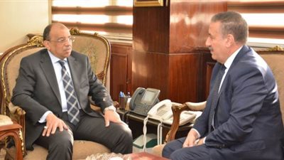 شعراوي يناقش مع محافظ المنوفية تنفيذ المشروعات الاستثمارية