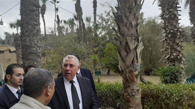 وزير الزراعة في زيارة مفاجئة للمتحف الزراعي وحديقة الأورمان.. ويطالب بتحقيق أقصى استفادة منهم
