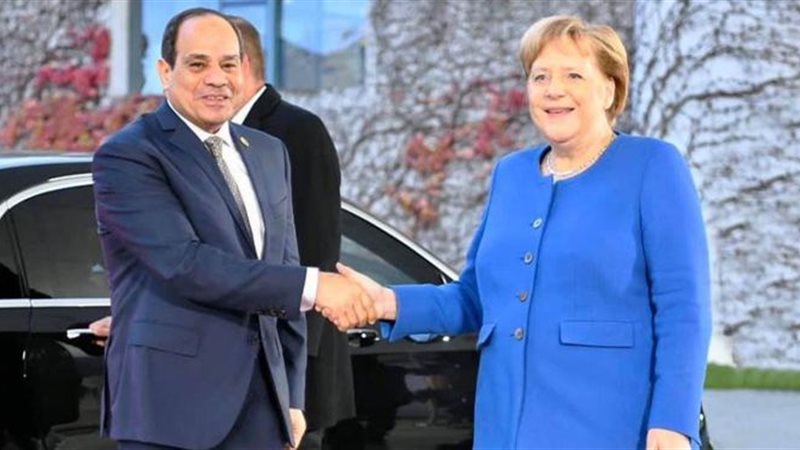 السيسي وميركل