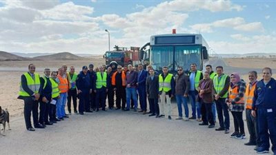 مطار سوهاج ينفذ تجربة طوارئ بوجود قنبلة