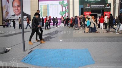 خدمات خاصة لذوي الهمم بمعرض الكتاب.. حارات مخصصة ودورات مياه مجهزة | صور