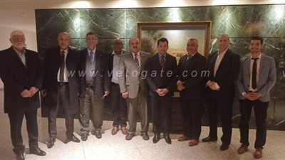 وزير الرياضة يبحث مع وفد الـ