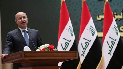 الرئيس العراقي يؤكد تمسكه بإخراج القوات الأمريكية من بلاده