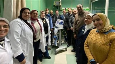 دفعة 2001 شرطة تتبرع بجهازي تنفس صناعي لمستشفى رأس التين بالإسكندرية