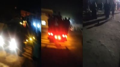 تشييع جثامين 4 أطفال أشقاء ضحايا دهس سيارة ملاكي بأسيوط | فيديو