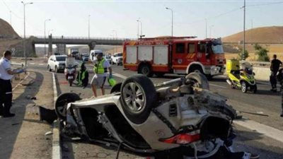 الاستعلام عن مصابين في حادث تصادم بطريق العياط