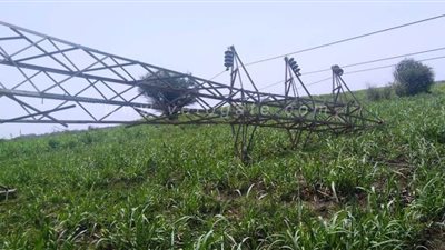 محافظ أسوان: صيانة أبراج الضغط العالى المتضررة من الطقس السيء