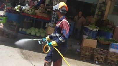 استمرار حملات التعقيم بمختلف أنحاء محافظة بور سعيد | صور