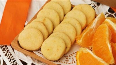 طريقة عمل بسكويت البرتقال الهش