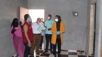 نائب محافظ الوادى الجديد تتابع الموقف التنفيذي لمشروعات 