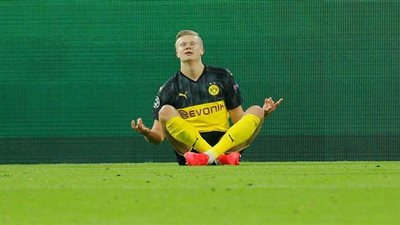 هالاند رغم تسجيله في شالكة: مستواي تأثر كثيرا بتوقف النشاط الكروي