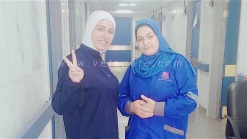 الممرضة هدير والعاملة