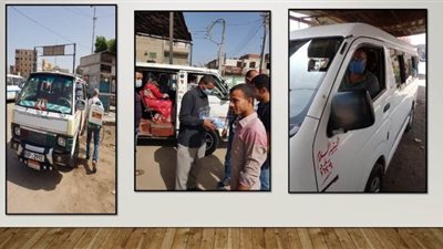 سحب رخصة 27 سيارة وغرامات على 12 شركة بالعاشر من رمضان بسبب كورونا