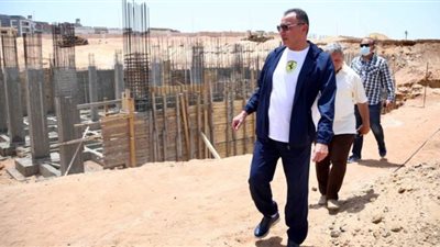 الخطيب يطمئن على سير العمل في 