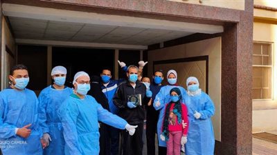 تعافي ١١حالة وتحول تحاليل ١٧ من مصابي كورونا إلى سلبية بعزل الدقهلية| صور