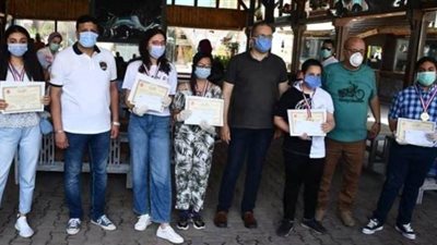 ختام الدورة الأولي من أول مسابقة فنية أون لاين ببورسعيد l صور