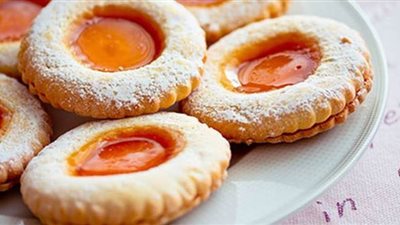 طريقة عمل بسكويت المربى