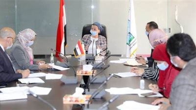 وزيرة البيئة تعقد الاجتماع الأول لأعضاء لجنة المرور الدورى على محطات الصرف