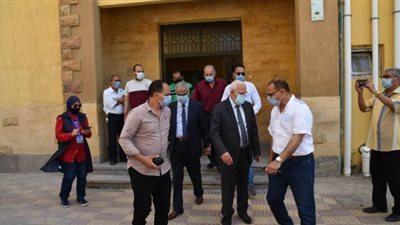 تجهيز المدينة الجامعية ببورفؤاد لاستقبال العائدين من الخارج | صور