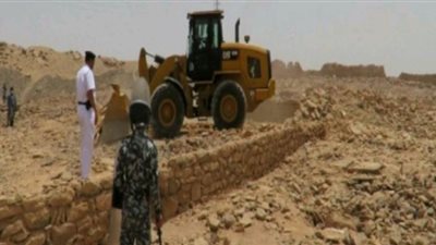 أجهزة الأمن تزيل 140 حالة تعد على أملاك الدولة والأراضي الزراعية بـ8 محافظات