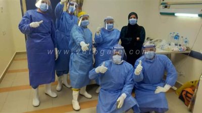 خروج 77 حالة مستشفى العلمين للعزل الصحي من بينهم 26 متعافيا نهائيا