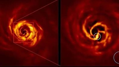 علماء الفضاء يرصدون ولادة كوكب جديد في طور التكوين