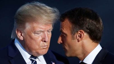 ترامب وماكرون يبحثان وقف التصعيد في ليبيا