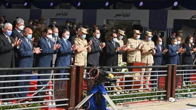 انطلاق مراسم حفل افتتاح السيسي مشروعات قومية بالإسكندرية 