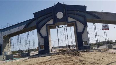 رئيس جهاز مدينة دمياط الجديدة يتفقد أعمال رفع كفاءة المدخل الغربي