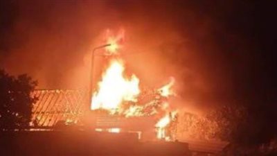 التحريات بحريق أتوبيس داخل موقف: ارتفاع درجات الحرارة السبب