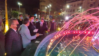 بتكلفة مليون جنيه.. محافظ البحيرة يفتتح أعمال تطوير ميدان الشهداء | صور