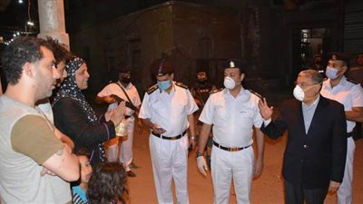 رفع الحجر الصحي عن شارع سيدي حبيب بمدينة المنيا