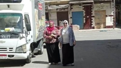 إخلاء الإشغالات بأسواق الجمعة والبورصة والخشابين في الإسكندرية