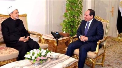 شيخ الأزهر يتصل هاتفيا بالرئيس السيسي للتهنئة بعيد الفطر
