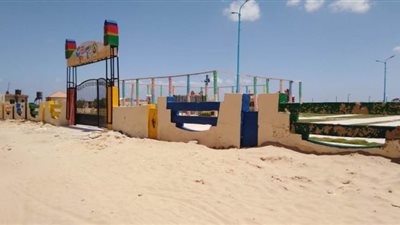 شوارع وشواطئ ومتنزهات شمال سيناء خالية من المواطنين في عيد الفطر | صور