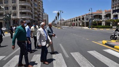 محافظ بورسعيد يشيد بوعي المواطنين في أول أيام عيد الفطر | صور