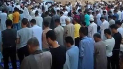 بعد أداء أهالي أوسيم صلاة العيد في الشارع.. الأوقاف: نحقق في الواقعة