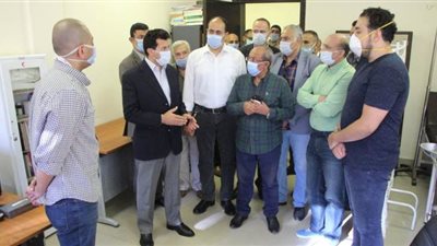 وزير الرياضة يتفقد مركز شباب الجزيرة: نتابع الاستعدادات الوقائية لعودة النشاط