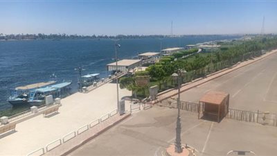 كورنيش قنا يخلو من المحتفلين في أول أيام عيد الفطر | صور