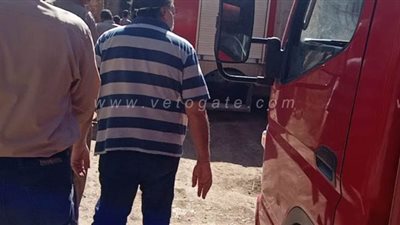 ماس كهربائي يتسبب في حريق منزلين و4 عشش بالمنوفية | صور