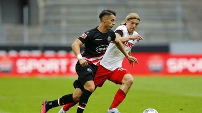 كولن يتعادل مع دوسلدورف 2/2 في الدوري الألماني