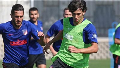 إصابة قوية لنجم أتلتيكو مدريد في التدريبات