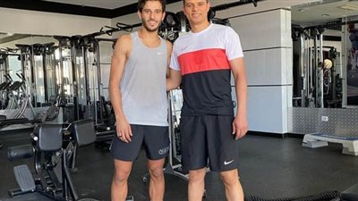 سعد سمير وحمدي فتحي يواصلان تنفيذ برنامجهما التأهيلي