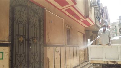 تطهير وتعقيم شوارع وواجهات منازل أبوتشت في قنا | صور