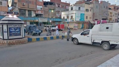 حملات تمشيط وتمركزات أمنية لتطبيق الحظر بثالث أيام عيد الفطر في الدقهلية | صور