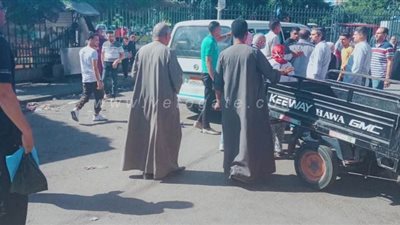 زحام بمواقف الميكروباصات بالإسكندرية في ثالث أيام عيد الفطر