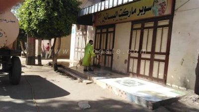 بعد ظهور إصابة بكورونا.. حملة تطهير ورصد للمخالطين في ميت سلسيل بالدقهلية| صور