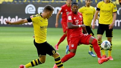 بايرن ميونخ يواصل تقدمه على دورتموند بعد مرور 70 دقيقة