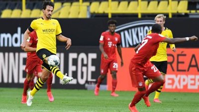 بايرن ميونخ يحسم قمة الدوري بالفوز على دورتموند 0/1 | فيديو وصور